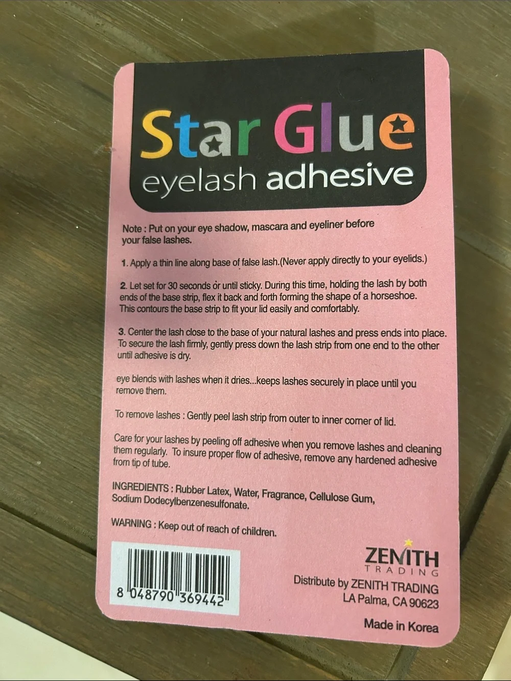 Star Glue keep your